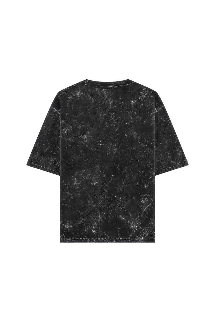 UNISEX ACID WASH OVERSIZED TEE