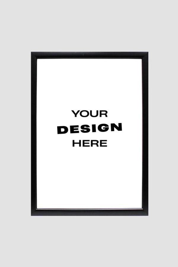 BLACK FRAMED POSTER