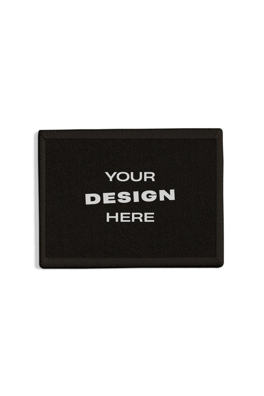 BLACK EMBROIDERED PATCH