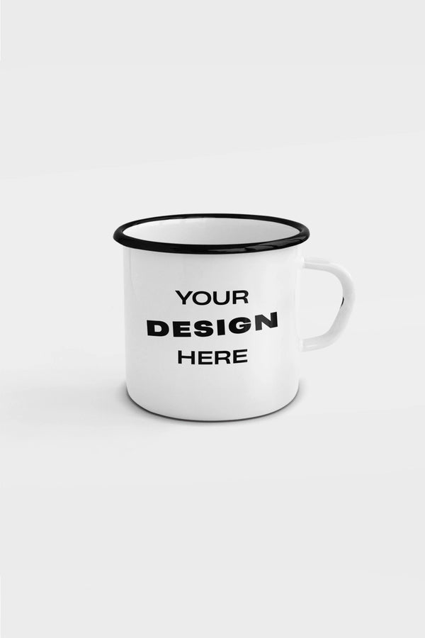 ENAMEL MUG