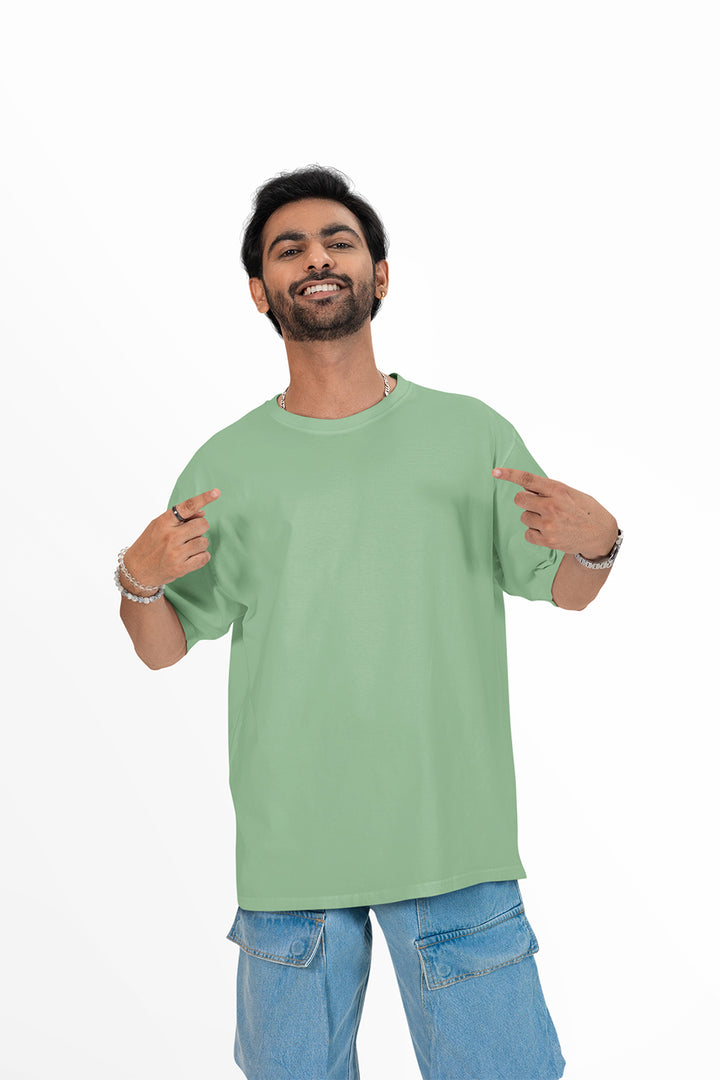 UNISEX TERRY OVERSIZED TEE