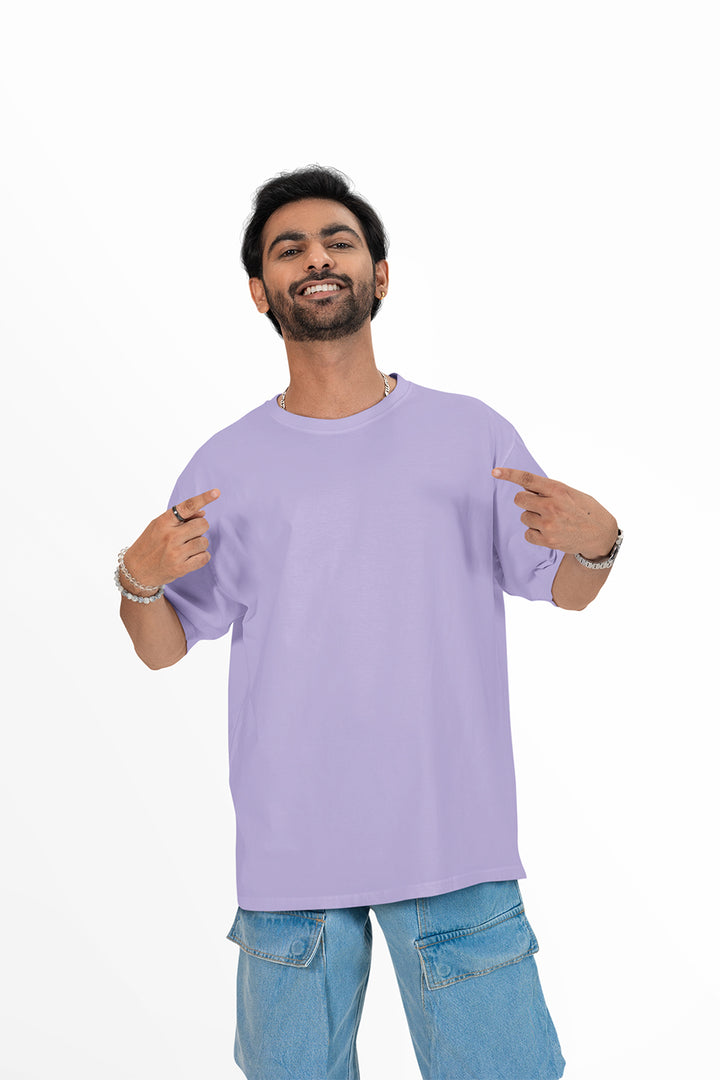 UNISEX TERRY OVERSIZED TEE