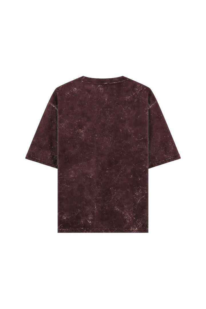 UNISEX ACID WASH OVERSIZED TEE