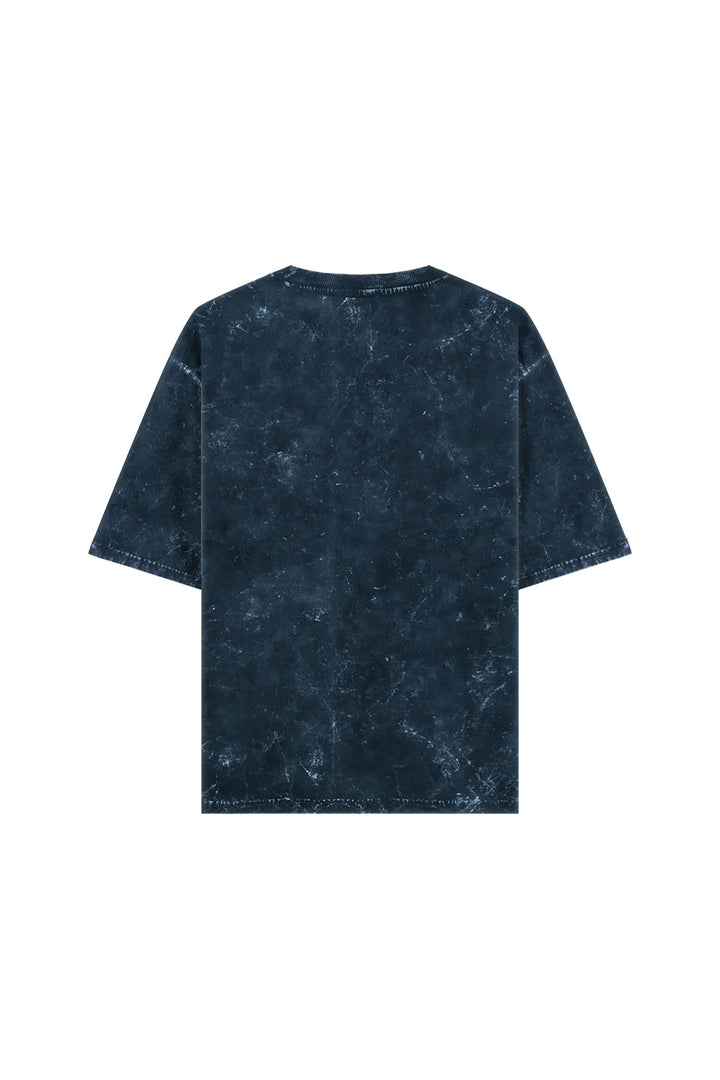 UNISEX ACID WASH OVERSIZED TEE