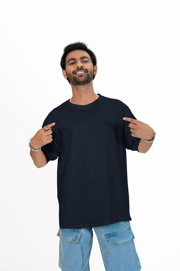 UNISEX TERRY OVERSIZED TEE