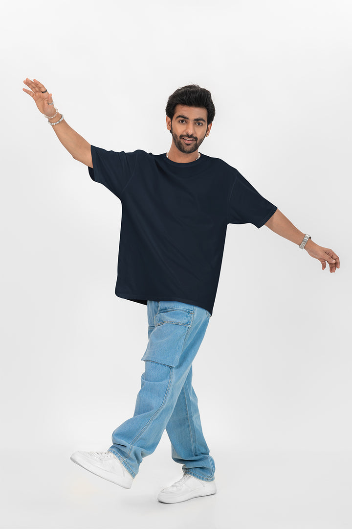 UNISEX TERRY OVERSIZED TEE
