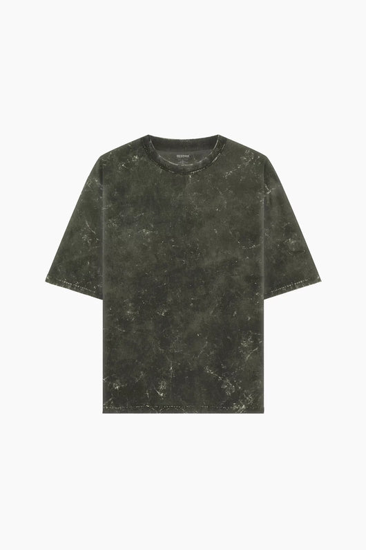 UNISEX ACID WASH OVERSIZED TEE