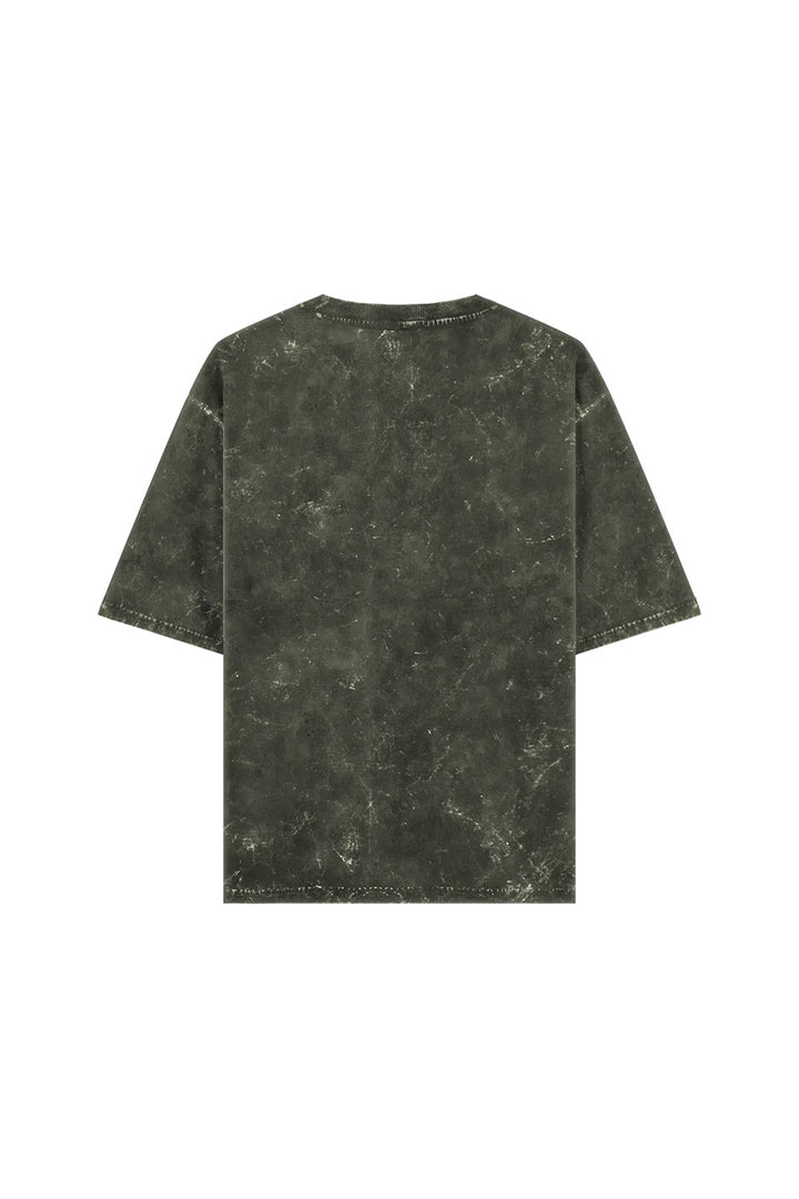 UNISEX ACID WASH OVERSIZED TEE