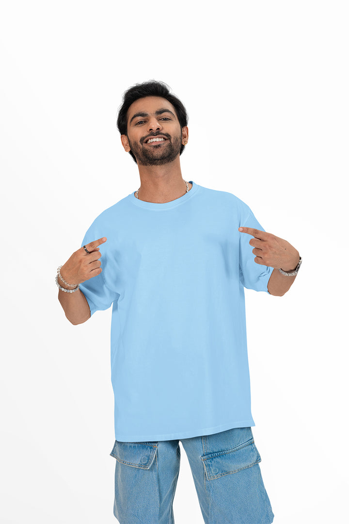 UNISEX TERRY OVERSIZED TEE