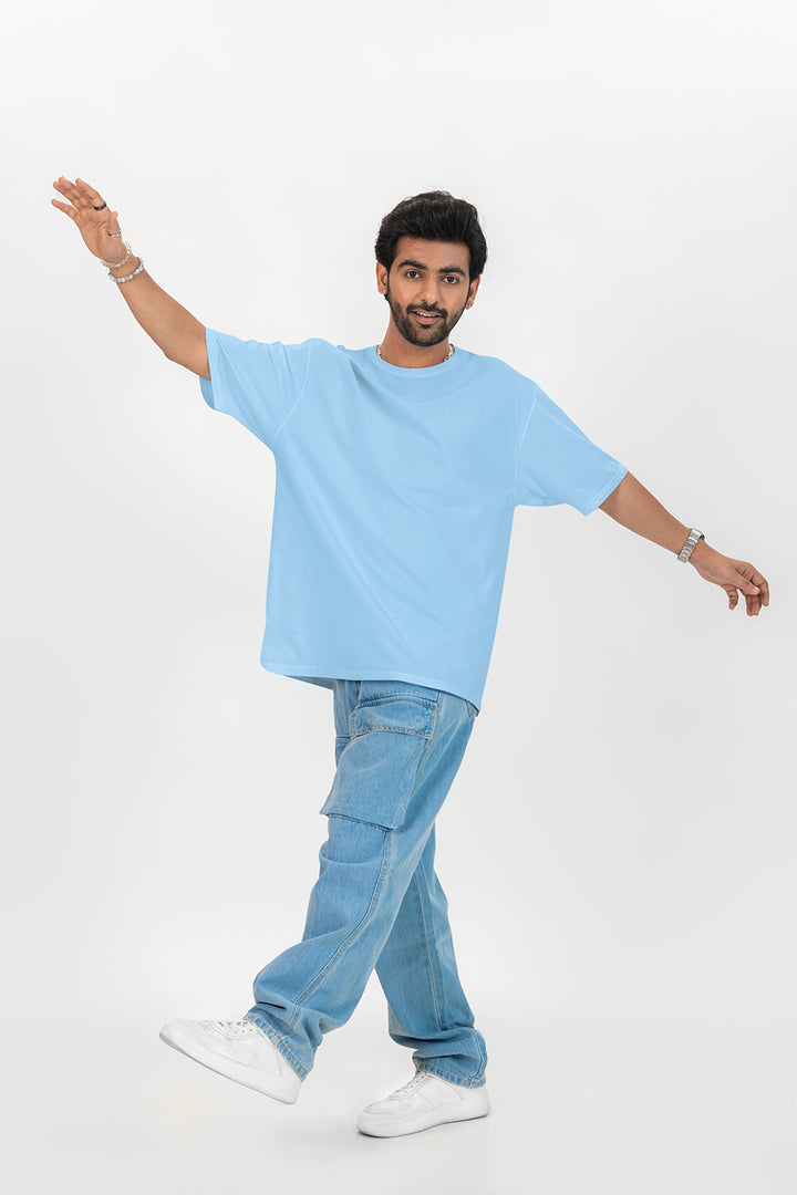 UNISEX TERRY OVERSIZED TEE
