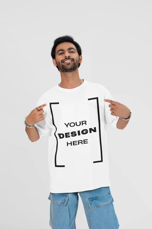 UNISEX TERRY OVERSIZED TEE