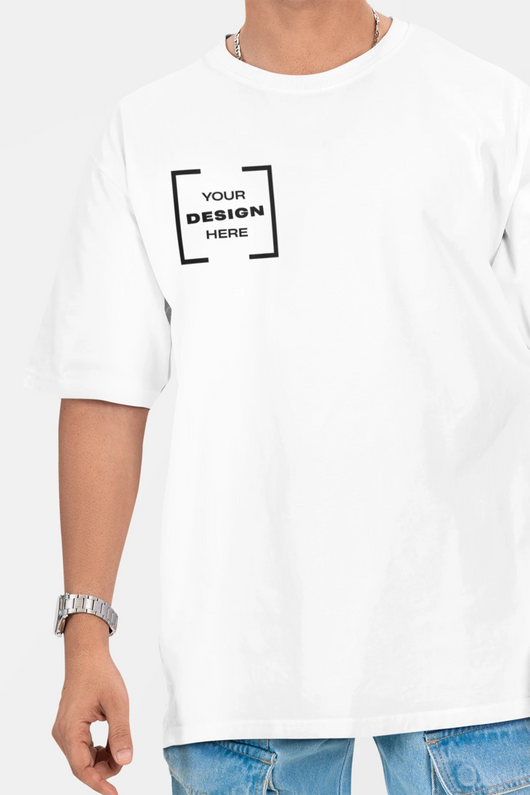 UNISEX TERRY OVERSIZED TEE