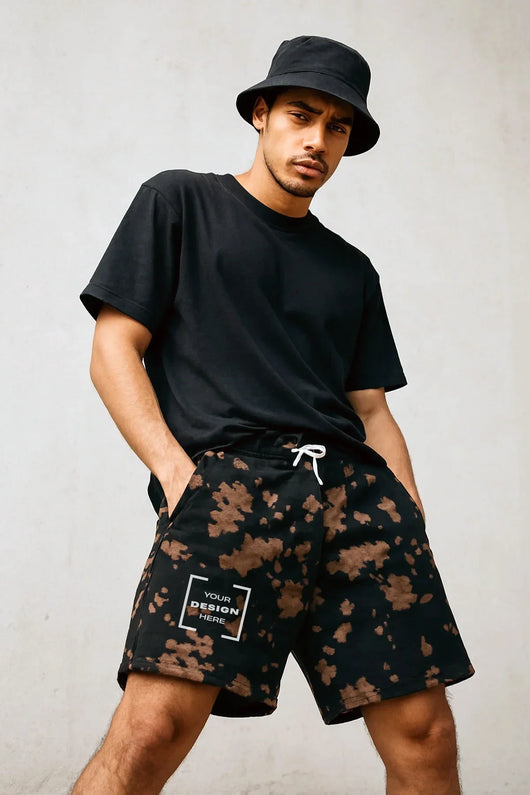 UNISEX TIE DYE SHORTS